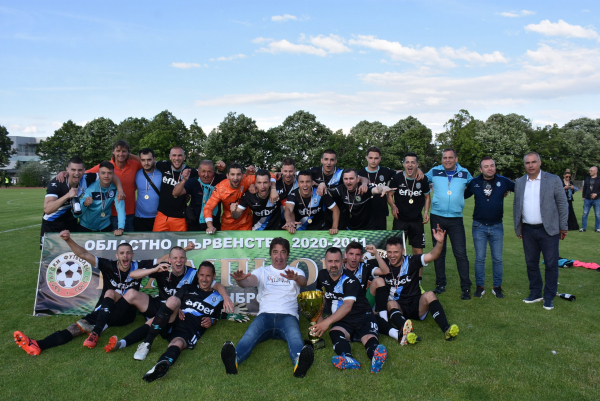 Тимът на ОФК „Костинброд-2012“ е шампион за сезон 2020/2021 година на Областното първенство на София