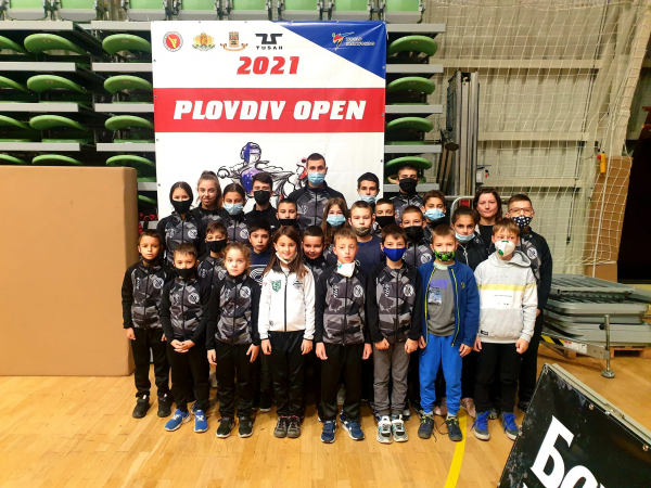 СК „Кондор 2000“ с 21 медала от Plovdiv Open 2019