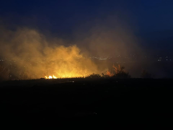 Пожарът, който пламна край Костинброд, е овладян