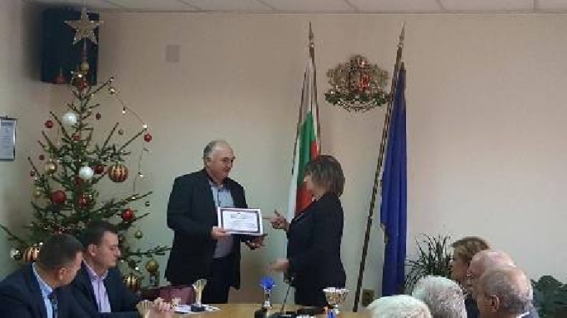 Община Своге с отличие в категорията „Специализиран туризъм“ на Годишните награди на областния управител на Софийска област за 2016 г