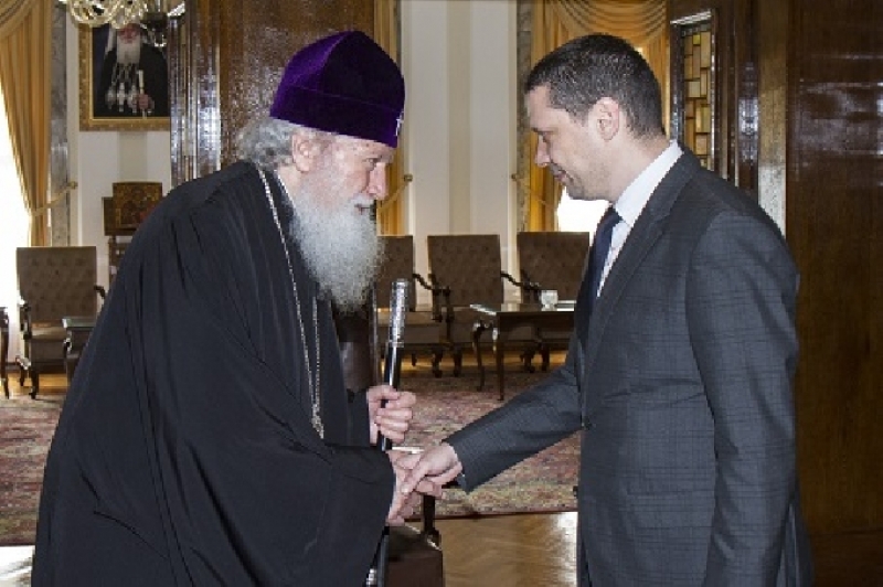 Патриарх Неофит прие новия областен управител на Софийска област – Илиан Тодоров
