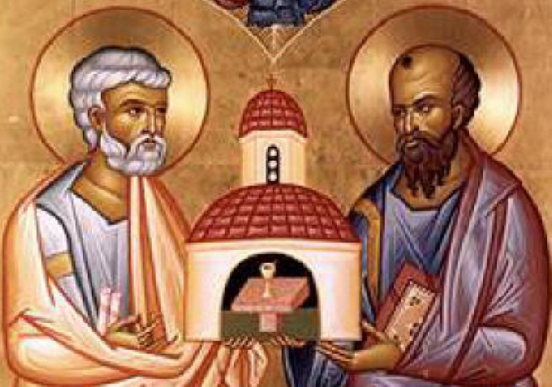 Почитаме паметта на светите апостоли Петър и Павел