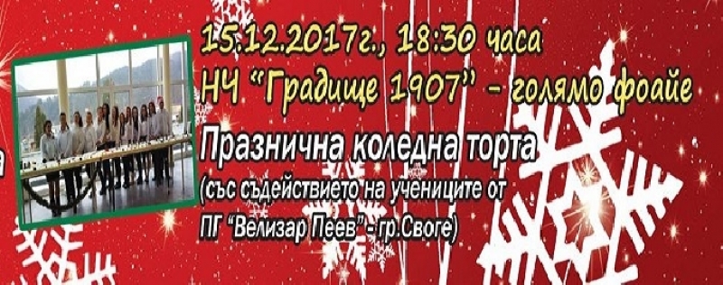 Творчеството и креативността завладяват коледното тържество на ПГ „Велизар Пеев“