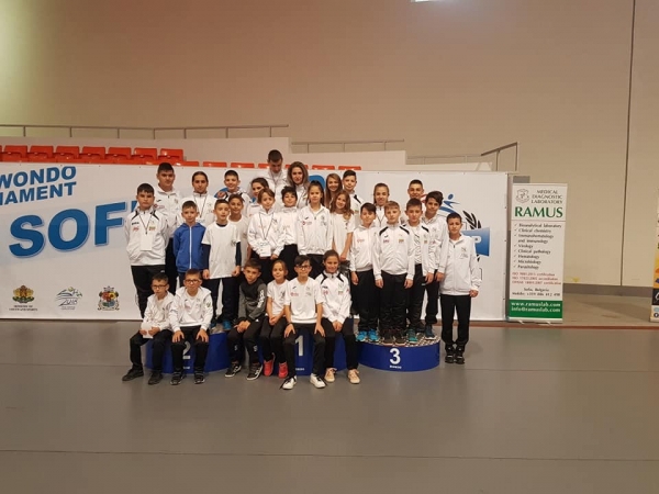 Малките таекуондисти на Своге с 19 медала от „6th Sofia Open”