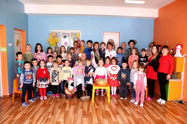 Мартенски празници в Детскатa градина в село Реброво