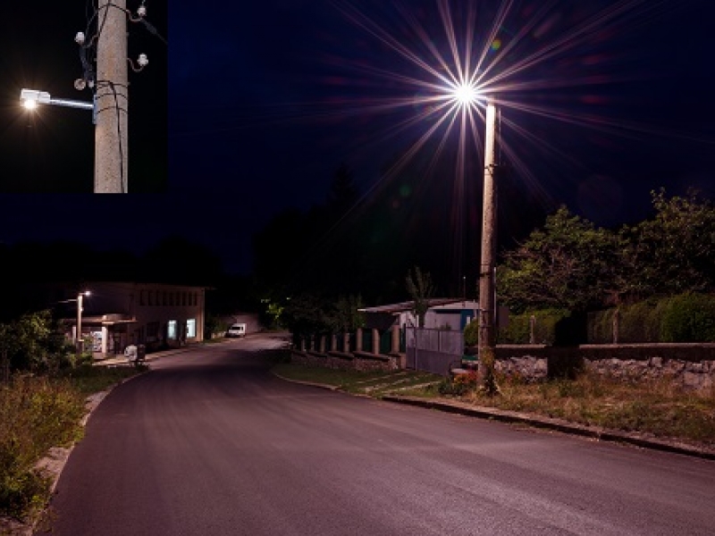 В ход е изпълнението на енергийно-ефективните мерки на уличното осветление в община Драгоман