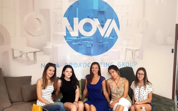 Победителите в „Работилница за репортери 2019“ гостуваха в NOVA