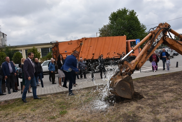 Първа копка на водопровода в Петърч