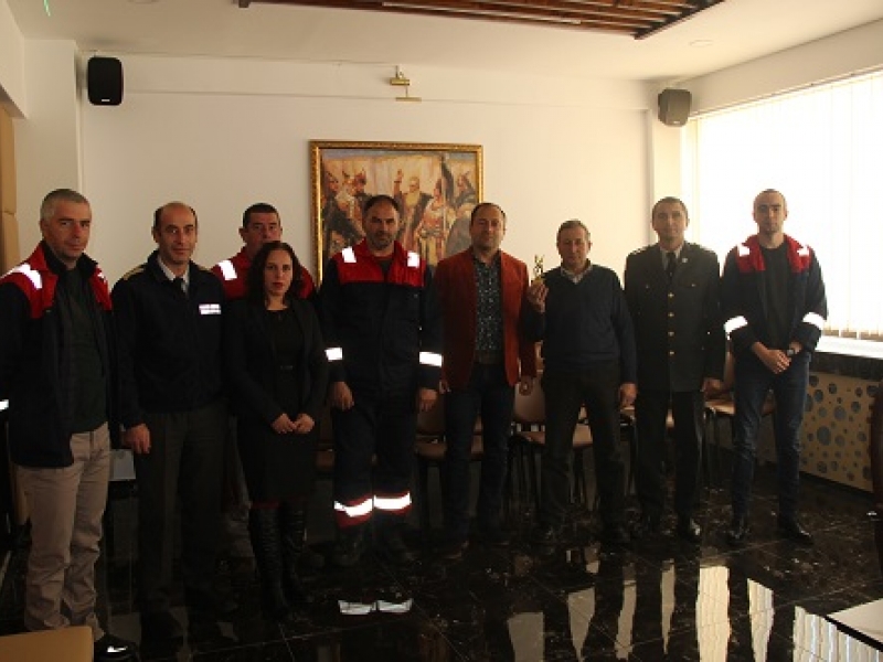 Кметът на Драгоман поздрави членовете на доброволното формирование на общината