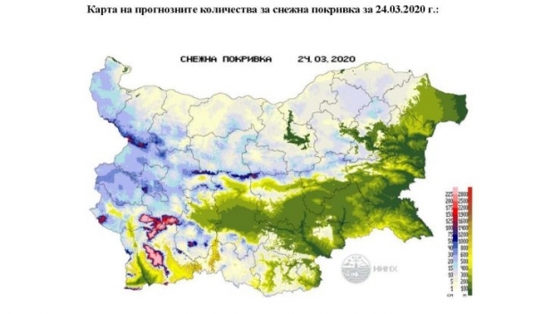 Предупреждение за опасно време в 28 области в страната, наблюдава се увеличен товарен трафик 