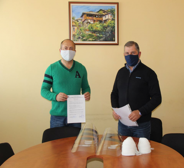 Община Драгоман получи като дарения защитни маски и лични предпазни средства