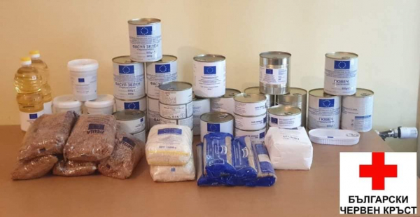 БЧК започва раздаването на хранителни пакети в град Божурище