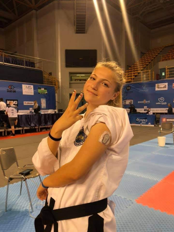 Екатерина Иванова, европейска медалистка по таекуон-до: С много желание и усилия всичко се постига! 