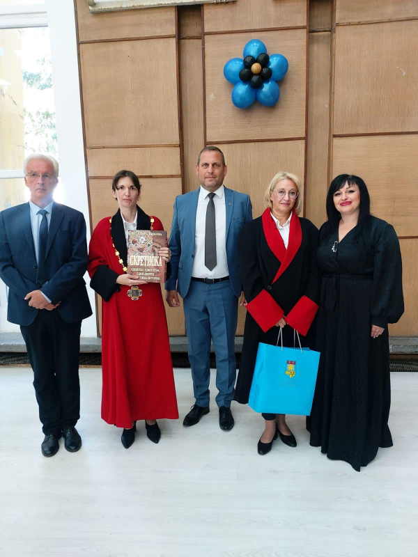 Кметът на Костинброд присъства на откриването на академичната година във ВСУ „Любен Каравелов“ 