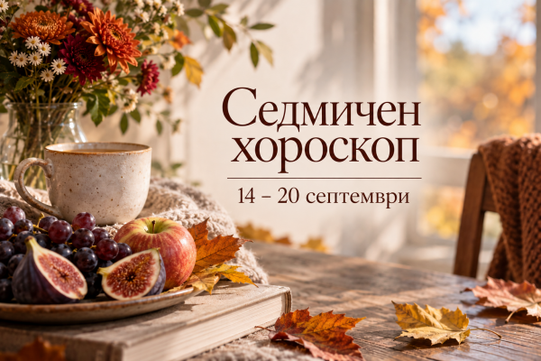 Седмичен хороскоп: 14 – 20 септември 