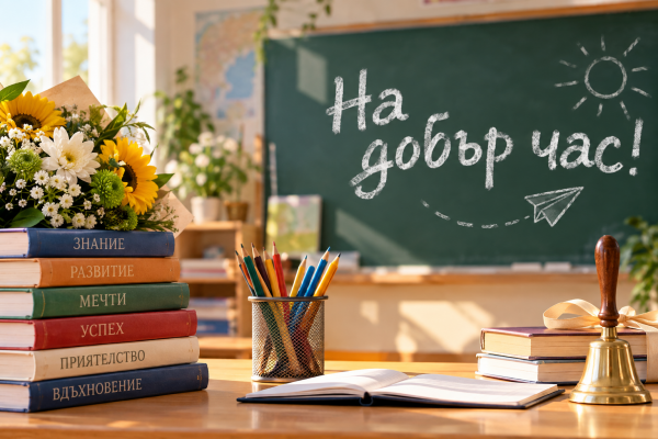 Честит първи учебен ден! Над 55 000 първокласници днес се срещат за първи път с училището