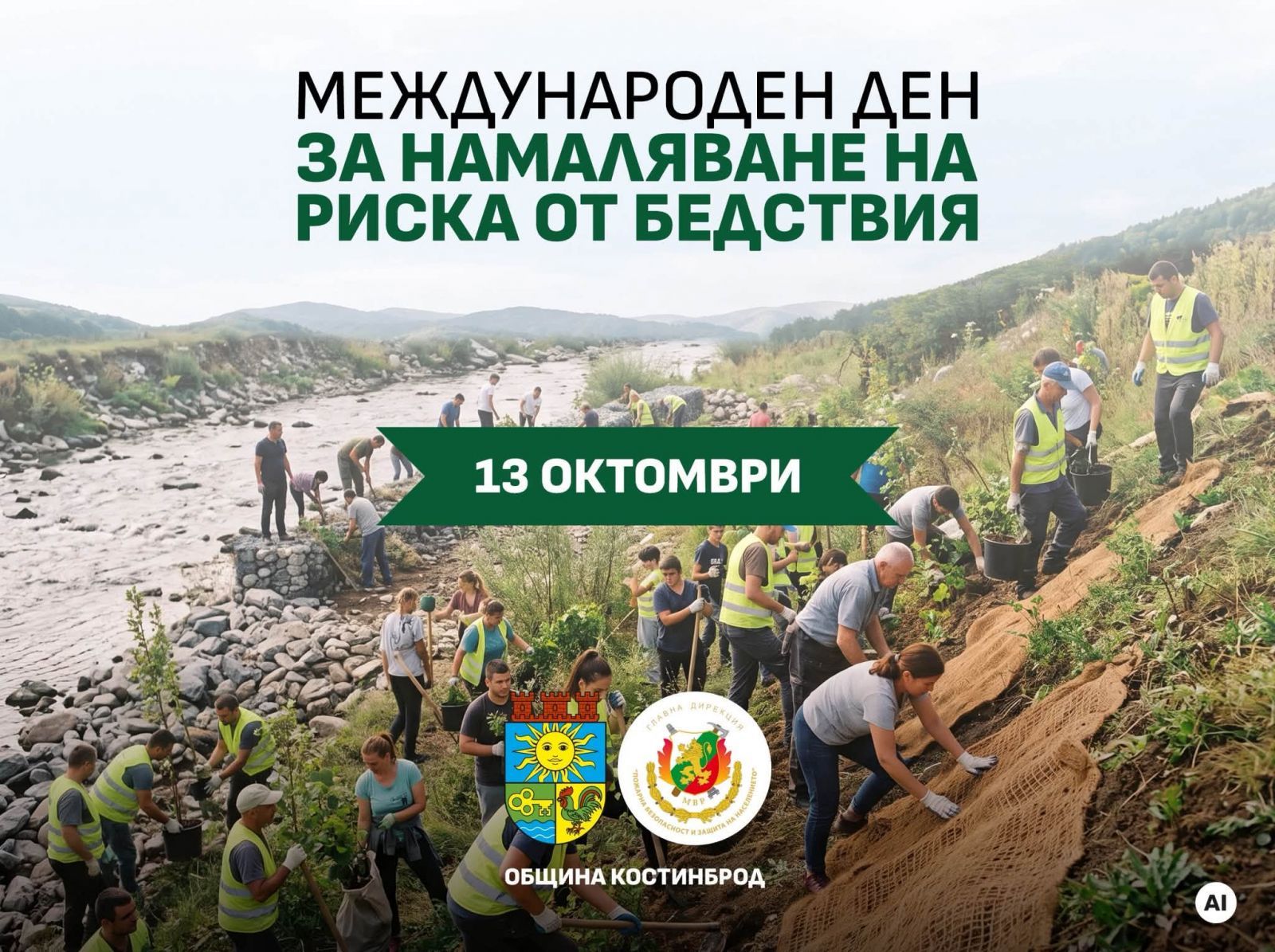 РСПБЗН – Костинброд с отворени врати по повод Международния ден за намаляване на риска от бедствия 